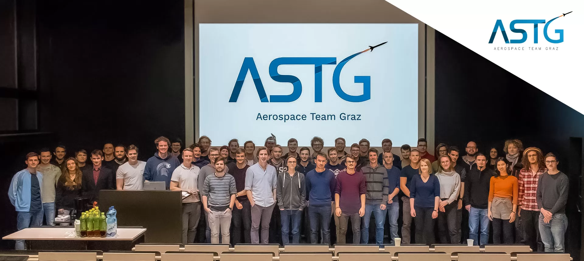 Gruppenfoto von Aerospace Team Graz ASTG